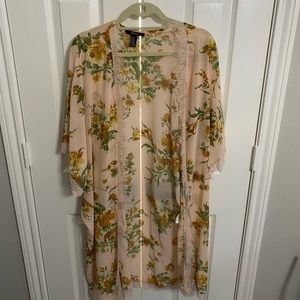 Floral kimono